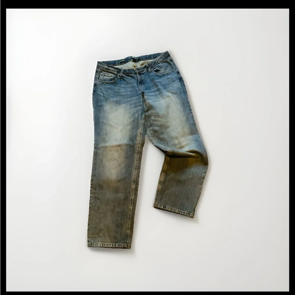 Wild Fable Size 12 Easy Rigid Curvy Straight Jeans - Picture 3 of 8